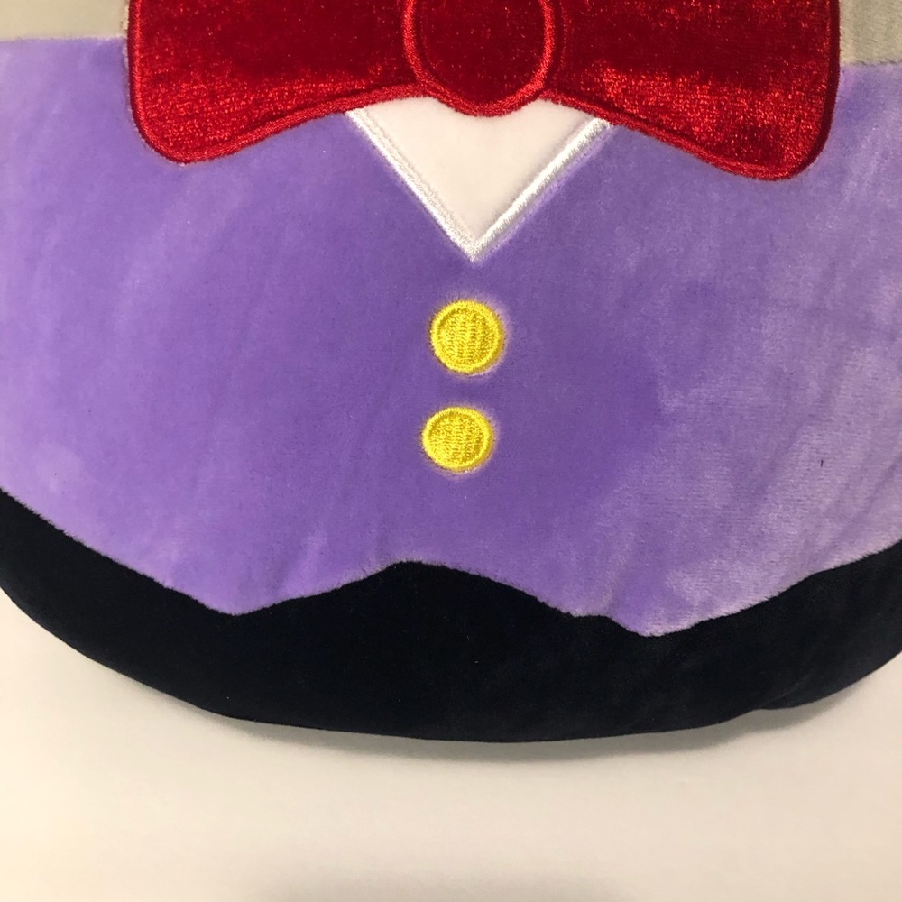 Kelly Toys Squishmallows 13" Tally Cat Halloween Vampire Purple Grey c. 2021 - Picture 9 of 17
